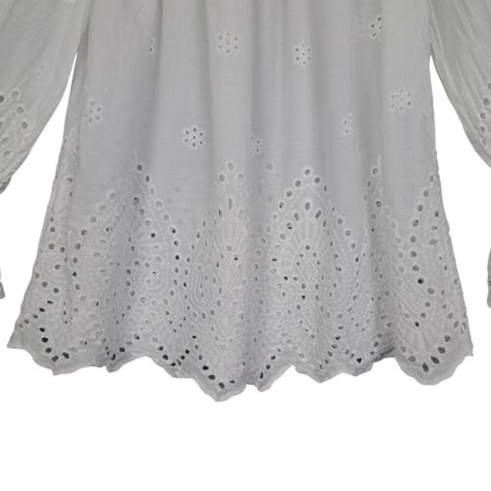 Scandal Buttercup Eyelet Lace Blouse - Picture 4 of 7